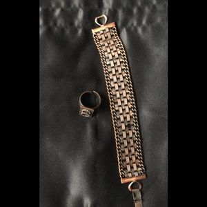 Bracelet & ring set